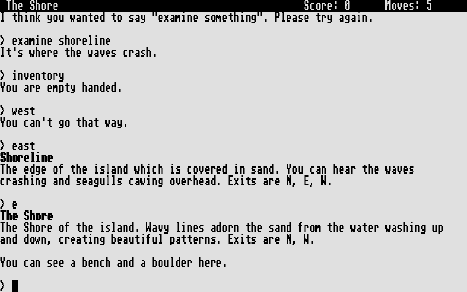 Mystery Isles atari screenshot